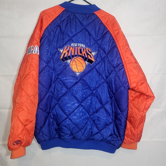NY Knicks USG NBA Store Reversible Varsity Jacket size 3XL - Picture 2 of 13